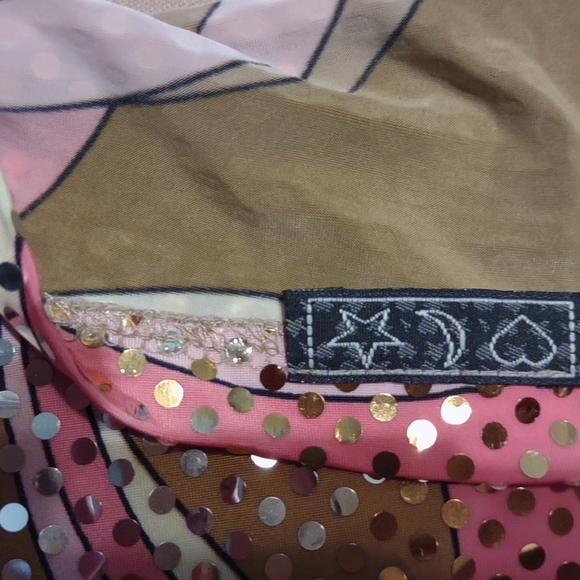 Disco 1970's style strapless top - Picture 5 of 12